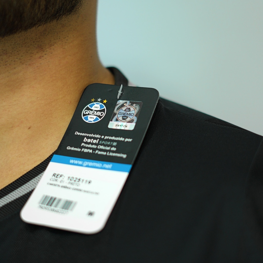 Imagem 5 do produto Camisa Grêmio Copero Preto Betel Masculino