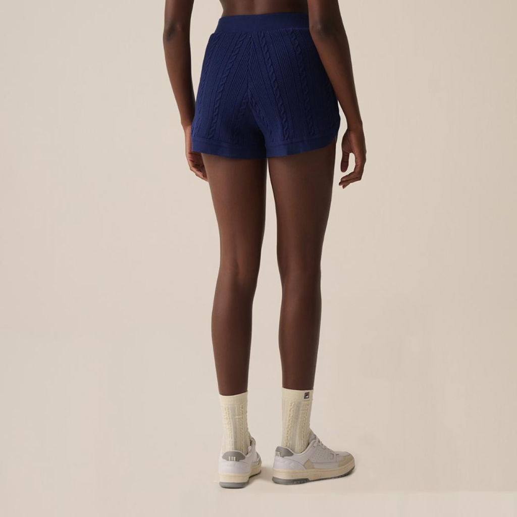 Imagem 2 do produto Shorts Fila Uc Knit Stripe Feminino