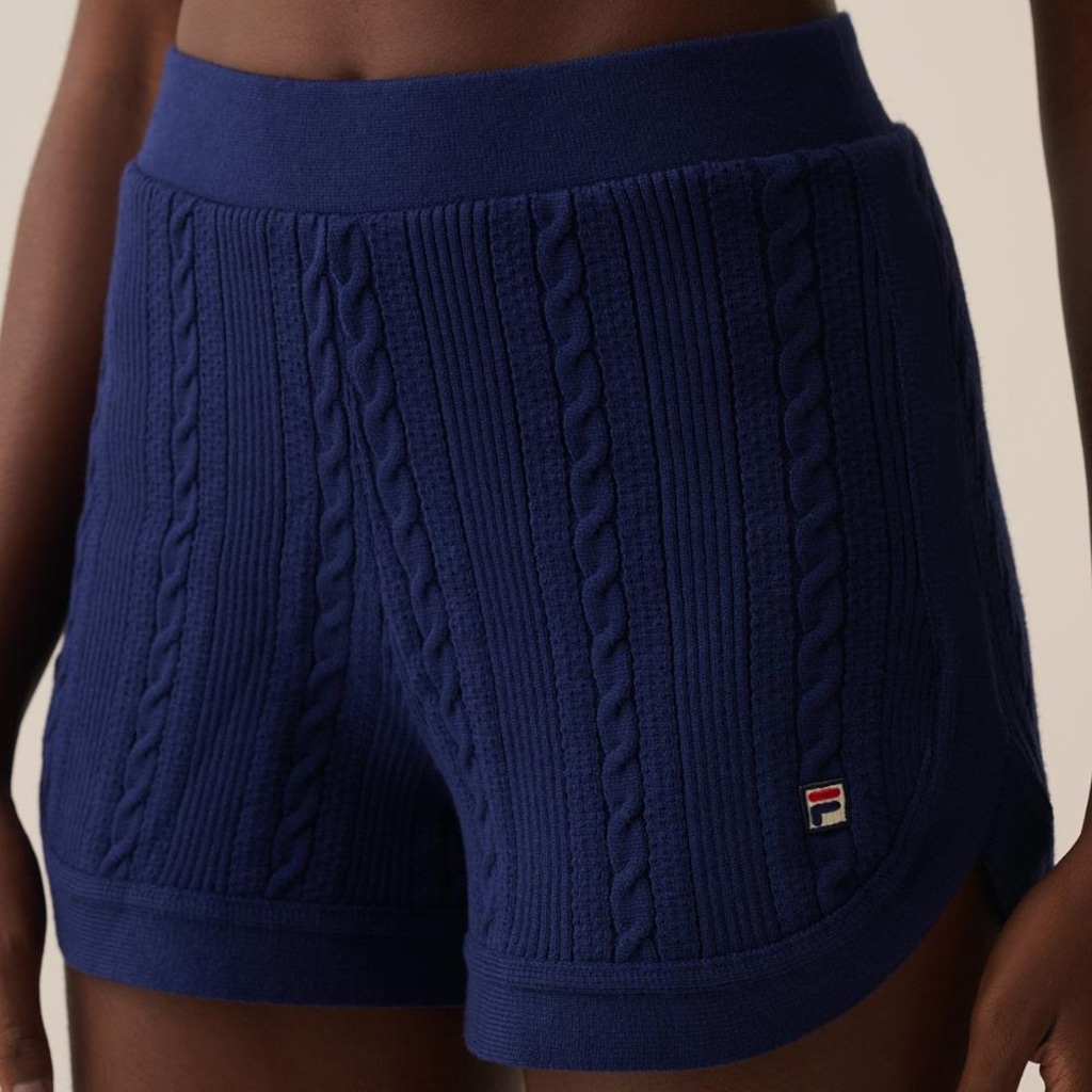 Imagem 4 do produto Shorts Fila Uc Knit Stripe Feminino