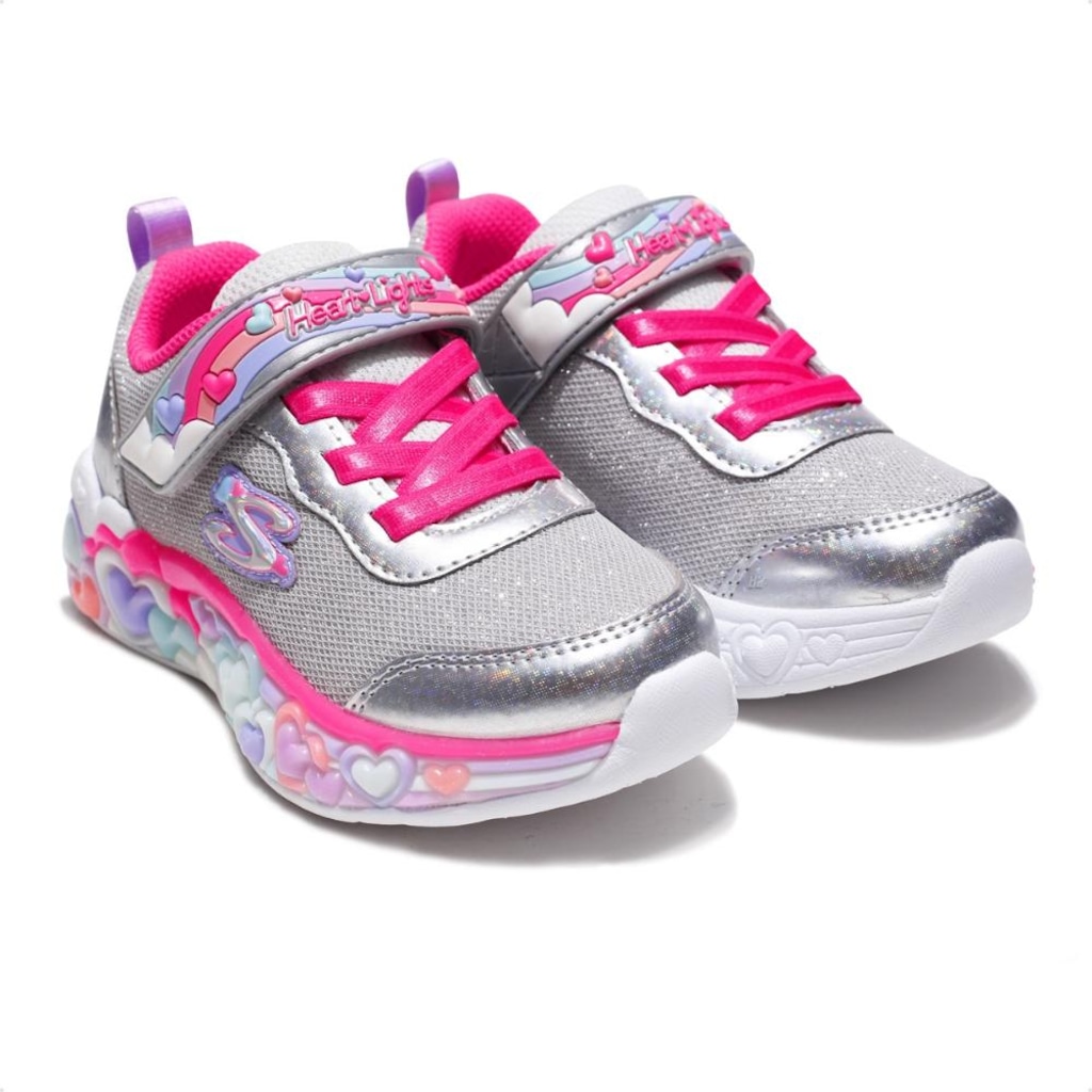 Imagem 5 do produto Tênis Skechers Eternal Heart Lights Infantil