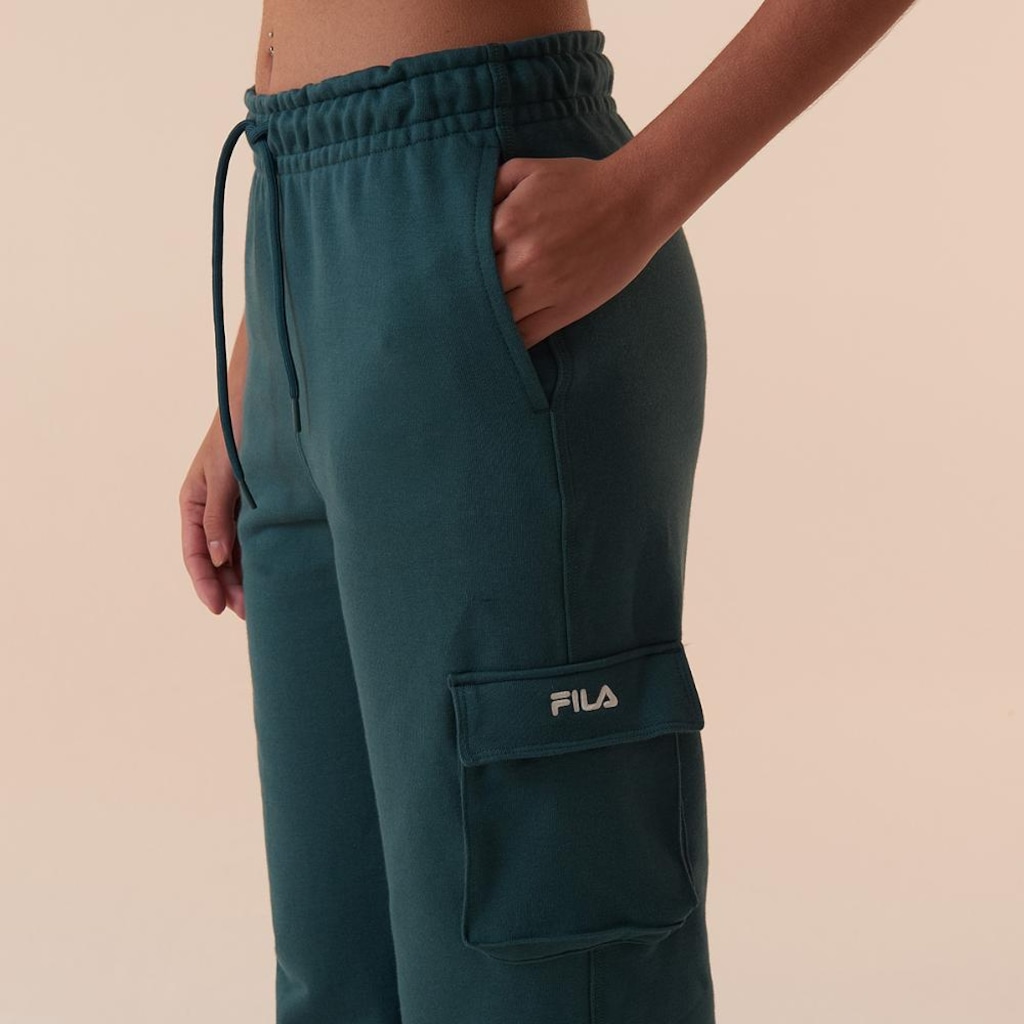 Imagem 3 do produto Calça Fila Comfort Cargo Letter Feminina