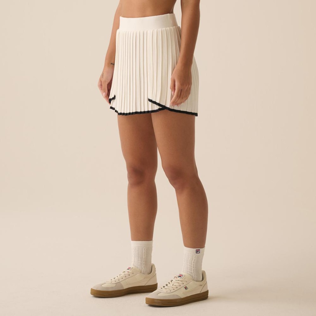 Imagem 4 do produto Saia Fila Regular Tricot Sport Club Feminina