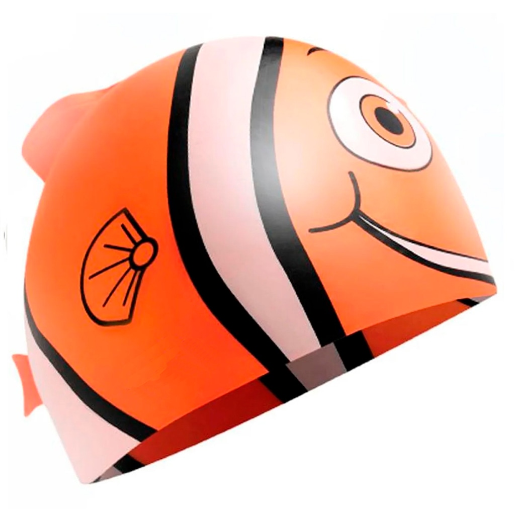 Imagem 2 do produto Touca de Natação Gold Sports Kids Fish de Silicone