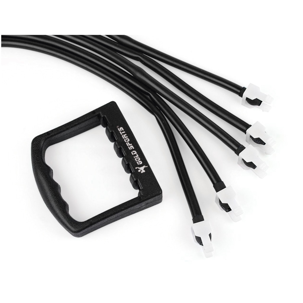 Imagem 3 do produto Extensor Gold Sports Multi Tensão Premium II com Relugem de Elásticos