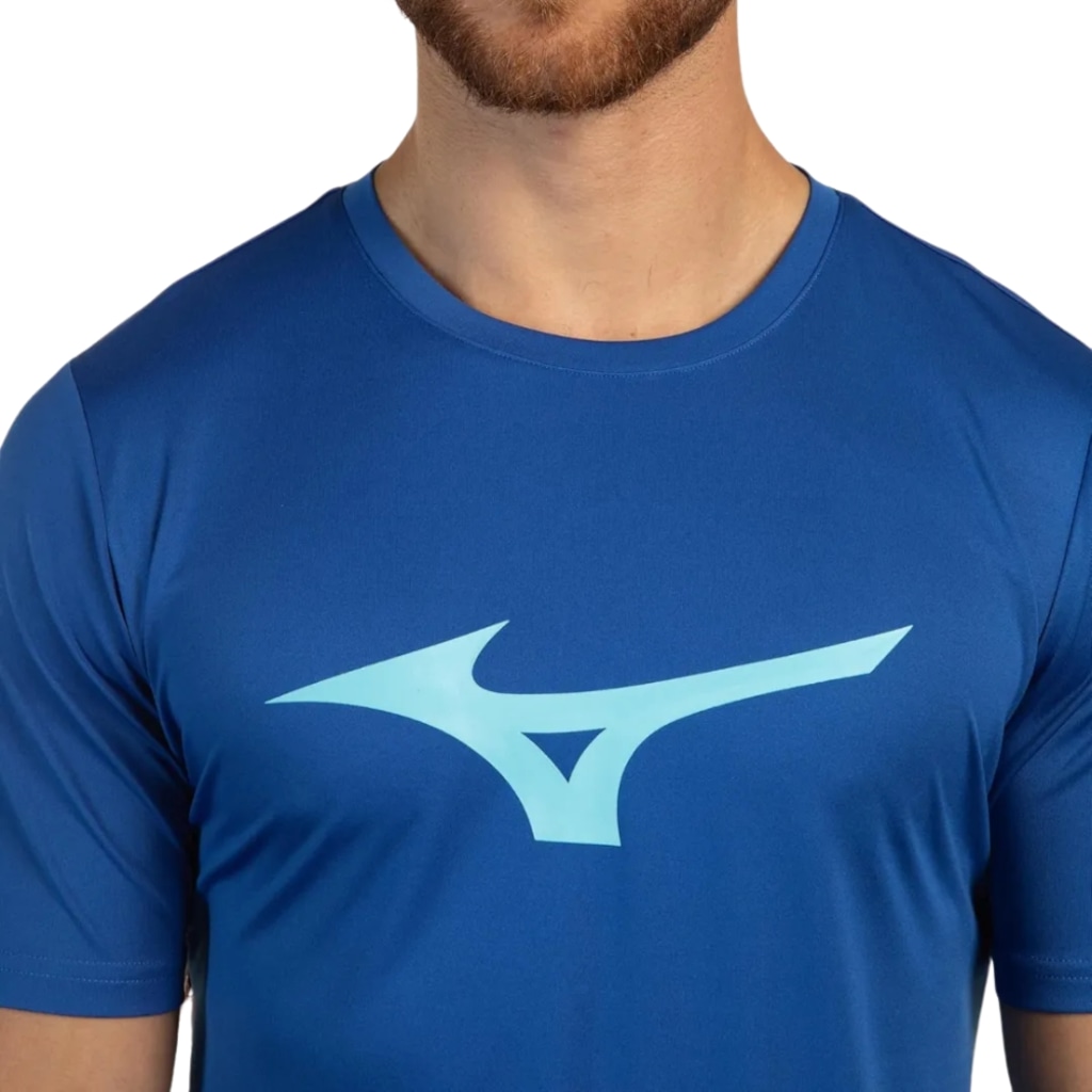 Imagem 2 do produto Camiseta Mizuno Spark Classic Blue Masculino