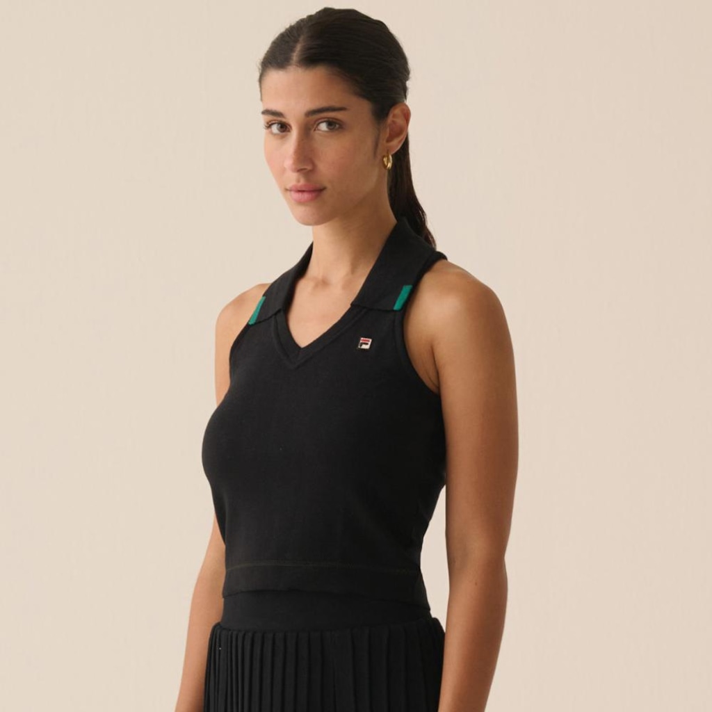 Imagem 5 do produto Camiseta Regata Fila Regular Tricot Sport Club Feminina