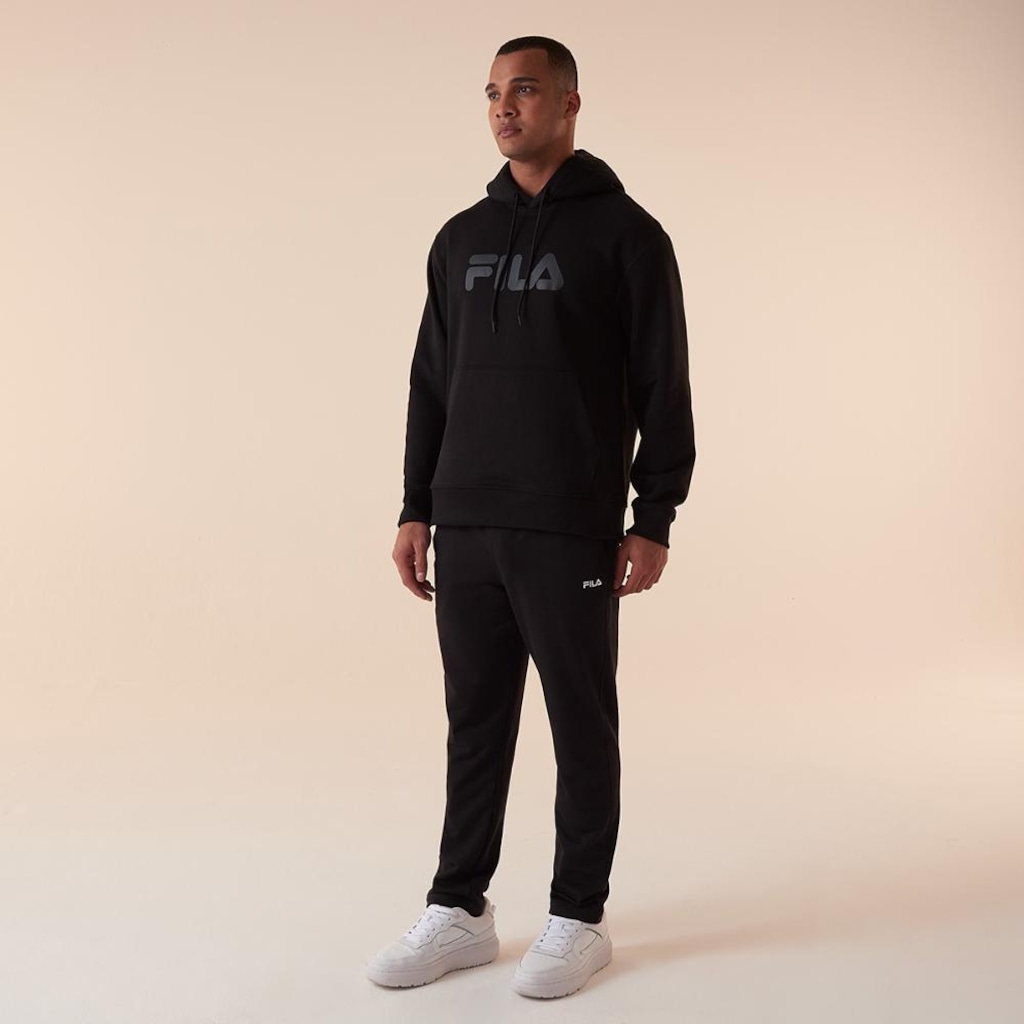 Imagem 3 do produto Casaco Com Capuz Fila Comfort Letter III Masculino