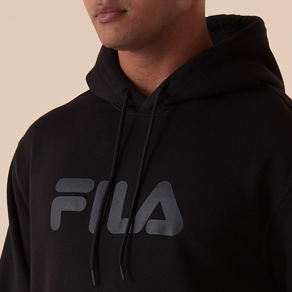 Imagem 5 do produto Casaco Com Capuz Fila Comfort Letter III Masculino