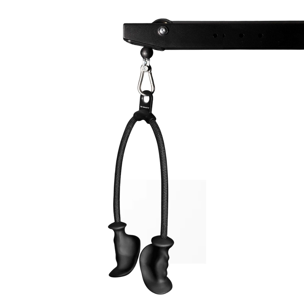Imagem 5 do produto Puxador Tríceps Corda Profissional Yangfit Pegada Anatômica