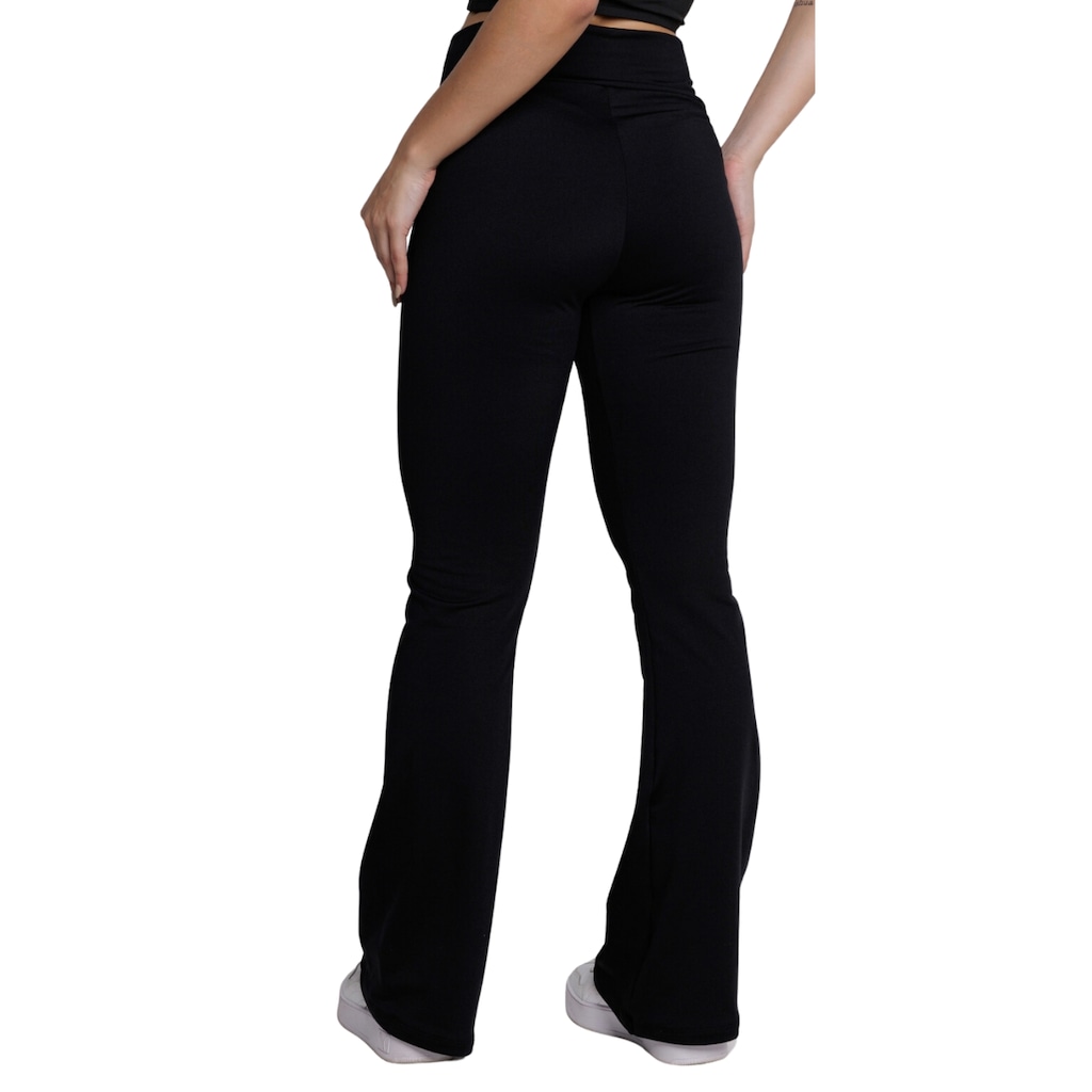 Imagem 3 do produto Calça Legging Suplex Flare Vekyo - Moda Fitness - Feminina
