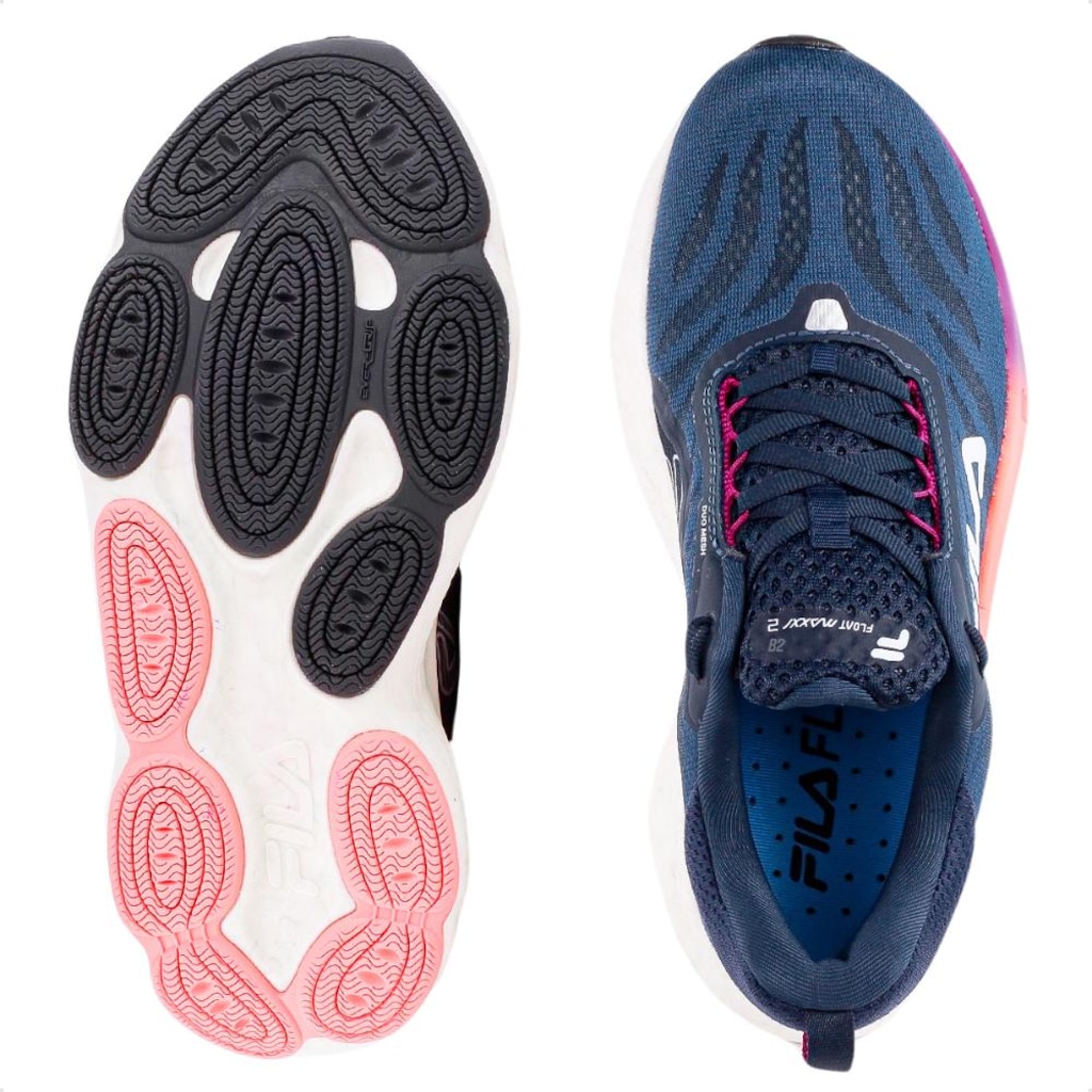Imagem 5 do produto Tênis Fila Float Maxxi 2 Feminino + 3 Pares de Meia Cano Curto
