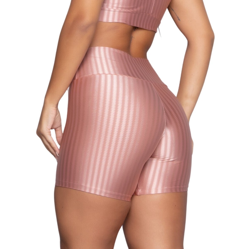 Imagem 3 do produto Short Fitness Ikat New Zig 3D Vekyo Poliamida - Moda Fitness - Feminina