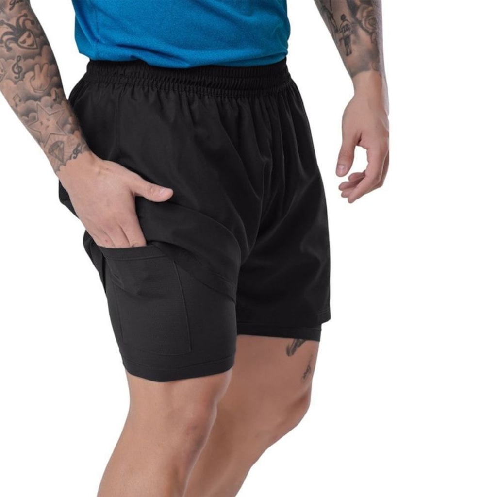 Imagem 4 do produto Short Duplo Elite Di Lorenzo Masculino