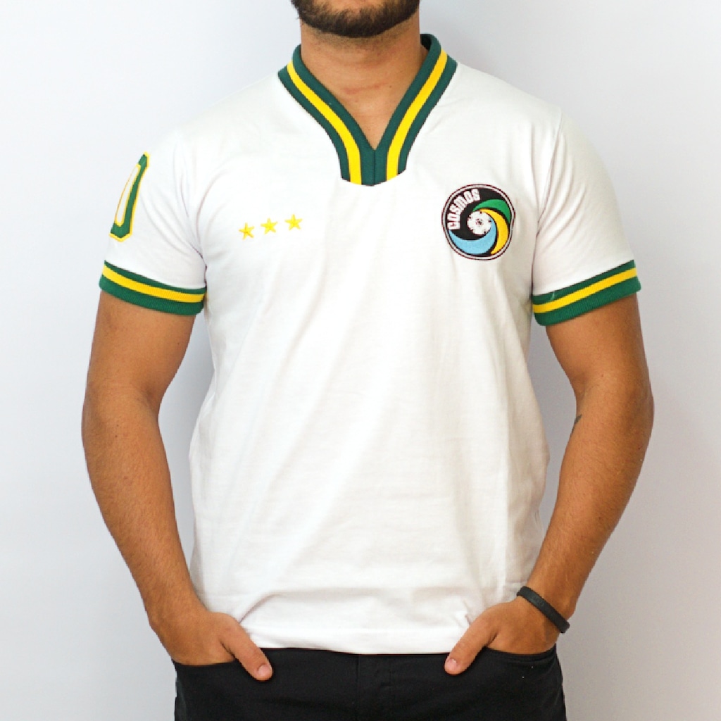 Imagem 2 do produto Camisa New York Cosmos Athleta Retrô Pelé 10 Masculino