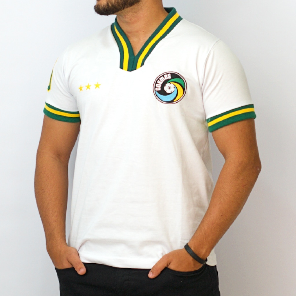Imagem 3 do produto Camisa New York Cosmos Athleta Retrô Pelé 10 Masculino