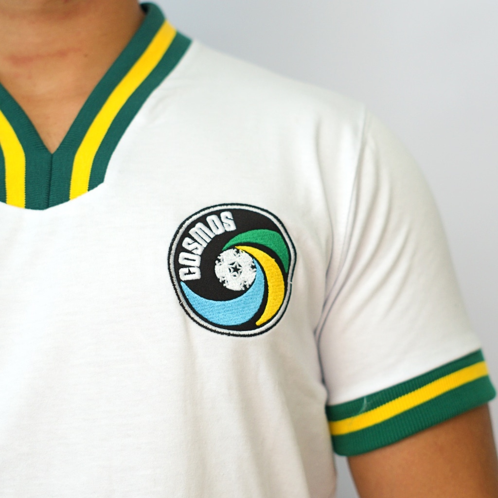 Imagem 4 do produto Camisa New York Cosmos Athleta Retrô Pelé 10 Masculino