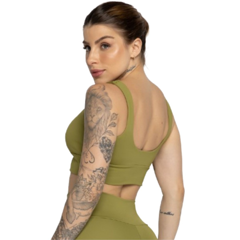 Imagem 3 do produto Top Smart Alça Grossa Vekyo - Moda Fitness - Feminino