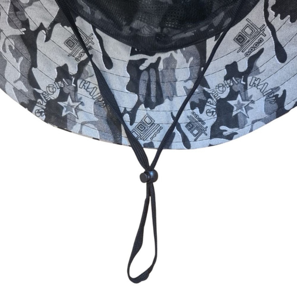 Imagem 5 do produto Chapéu Camuflado Australiano TJK Canavieiro Respirável Protetor Solar Pesca Trilha Camping