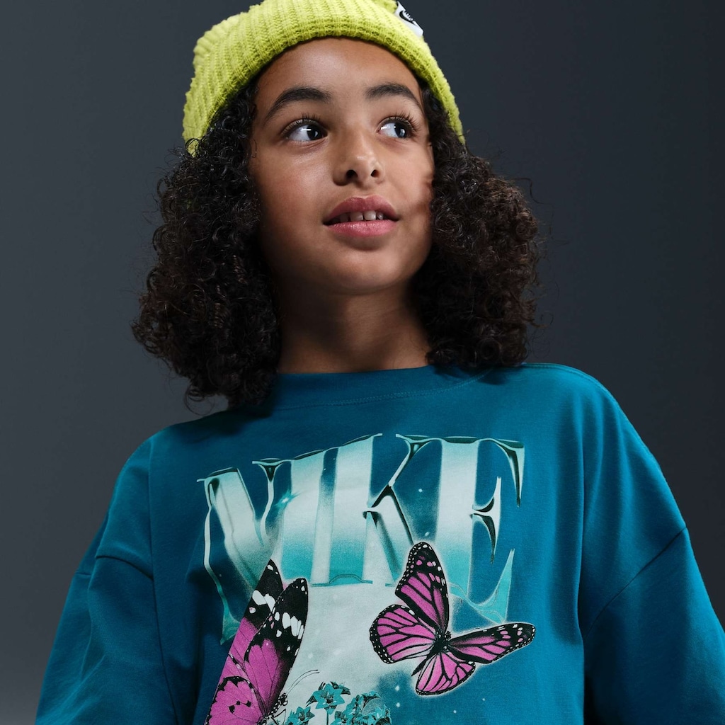 Imagem 3 do produto Camiseta Nike Sportswear Butterfly Oversized Infantil