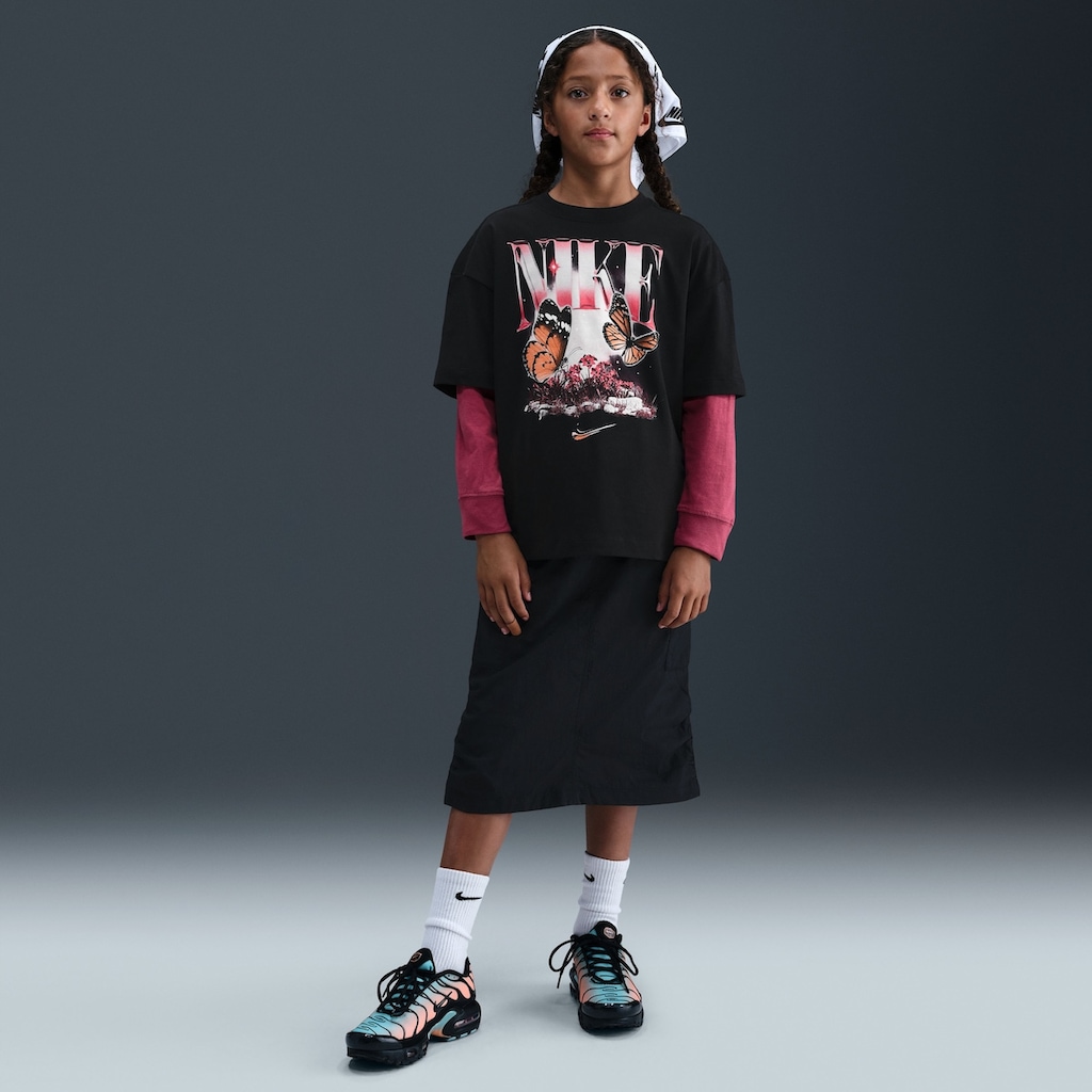 Imagem 3 do produto Camiseta Nike Sportswear Butterfly Oversized Infantil