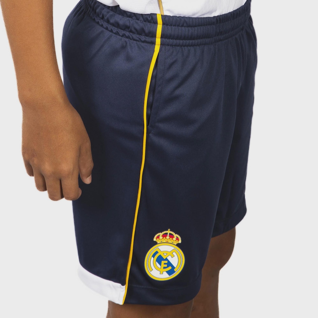 Imagem 2 do produto Bermuda Braziline Real Madrid Sky Infantil