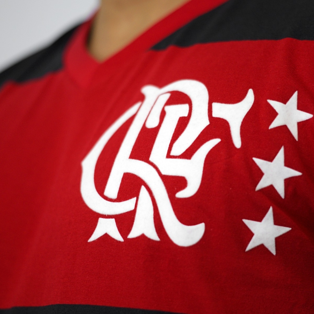 Imagem 3 do produto Camisa Flamengo Retrô Libertadores 1981 Braziline - Masculino