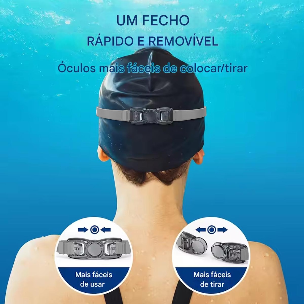 Imagem 5 do produto Mascara de Natação Gold Sports Strong Confort 12.0 High Definition