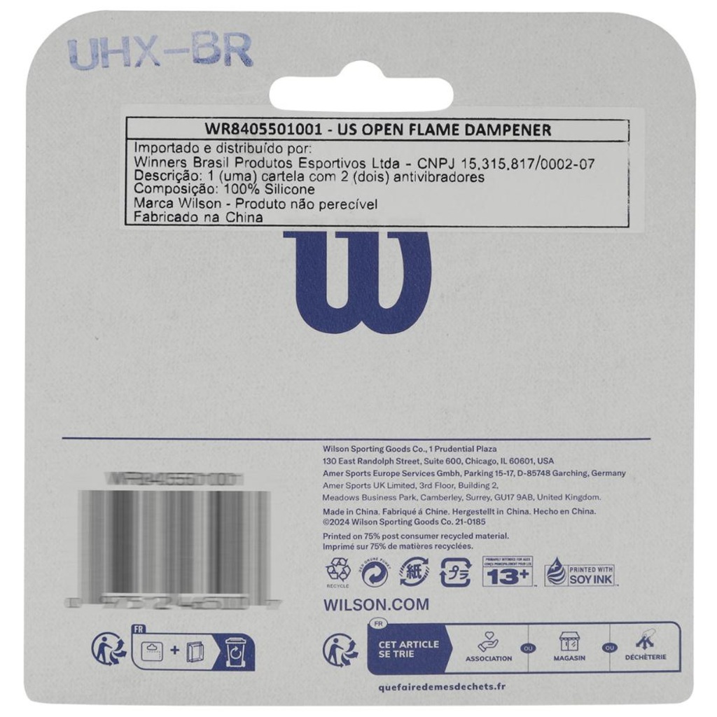 Imagem 3 do produto Antivibrador Wilson US Open Flame com 02 Unidades