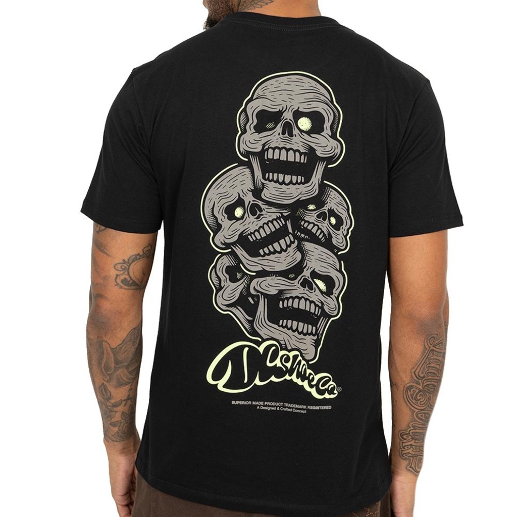 Imagem 2 do produto Camiseta DC Shoes Laugh Stack SM26 Masculina