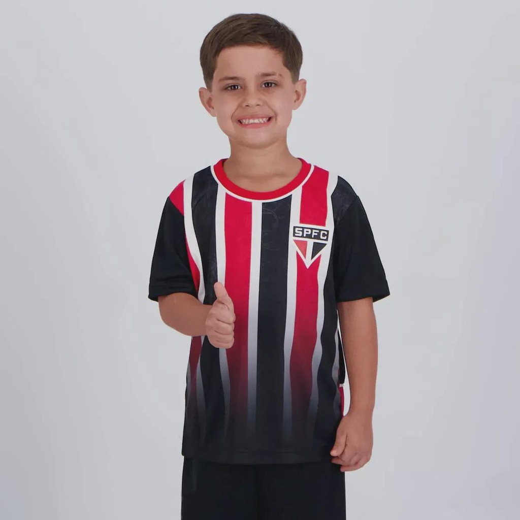 Imagem 2 do produto Camisa do São Paulo Calleri 9 Romper Infantil