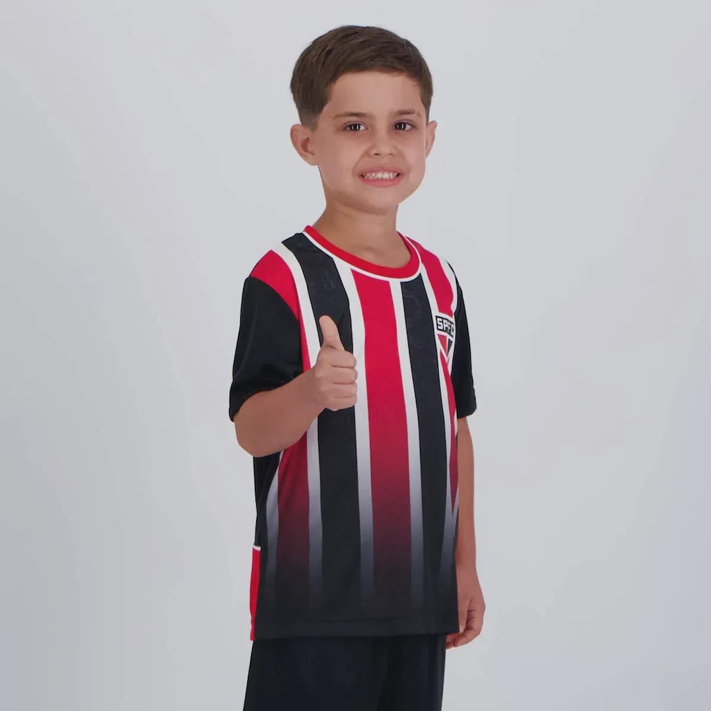Imagem 3 do produto Camisa do São Paulo Calleri 9 Romper Infantil