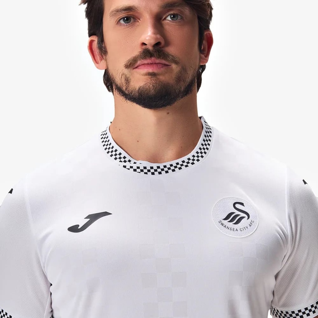 Imagem 3 do produto Camisa Swansea City I 25/26 Jogador Joma Masculina