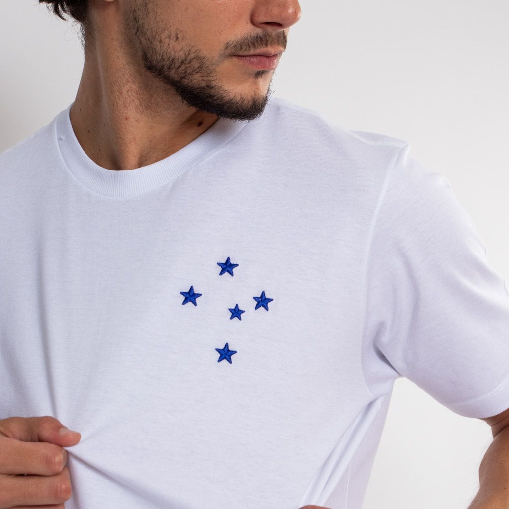 Imagem 4 do produto Camiseta Surf Center Clássica Cruzeiro Oficial Masculina