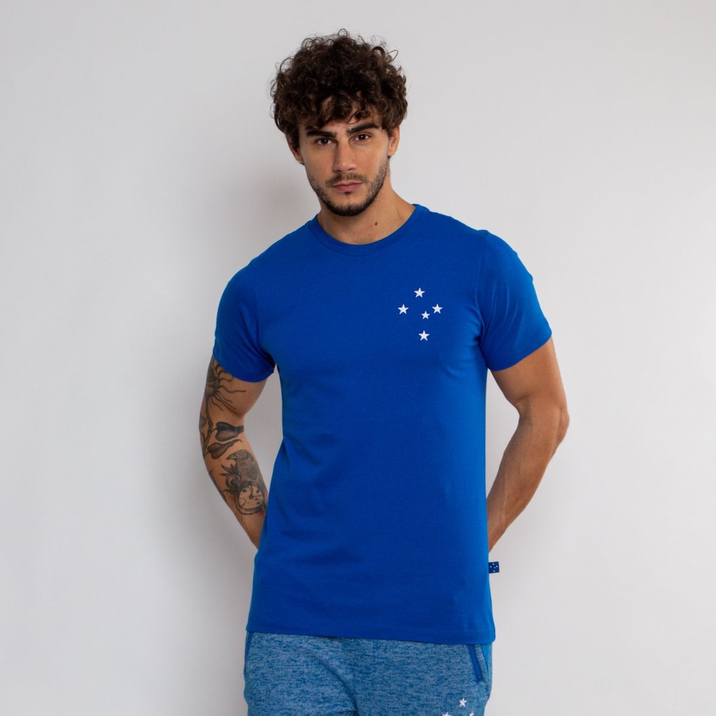 Imagem 4 do produto Camiseta Surf Center Clássica Cruzeiro Oficial Masculina