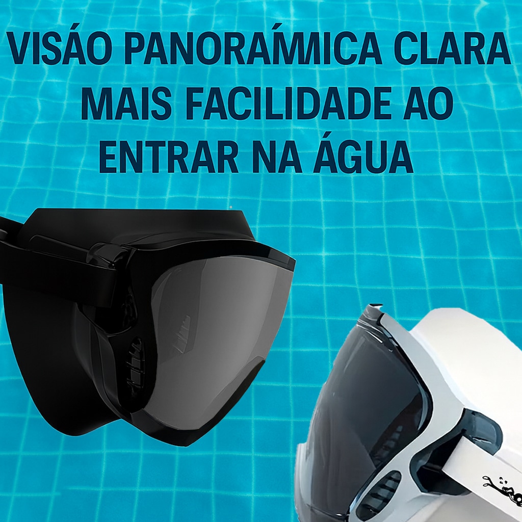 Imagem 3 do produto Mascara de Natação Gold Sports Platinum Swin 15.0 High Definition