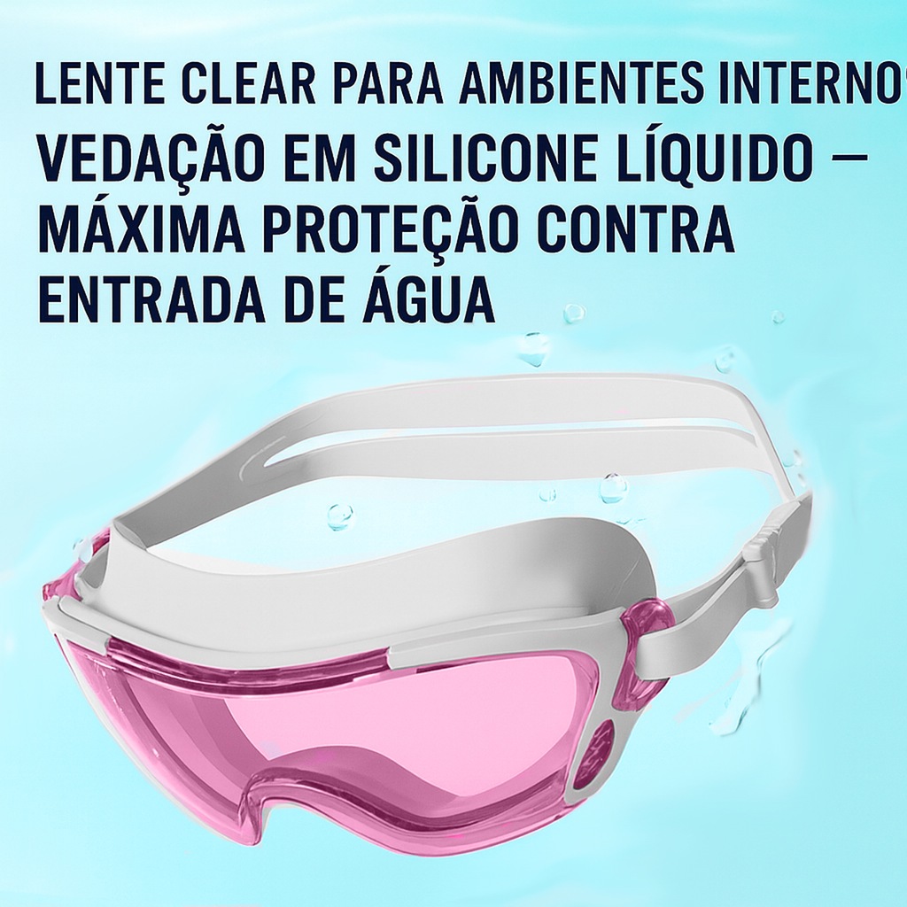 Imagem 4 do produto Mascara de Natação Gold Sports Platinum Swin 15.0 High Definition