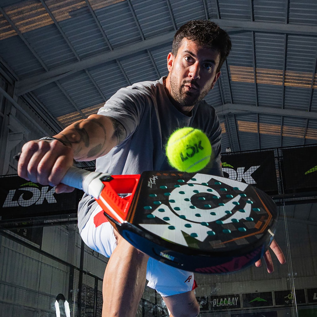 Imagem 5 do produto Raquete Padel Lok Maxx Hype 18k Mike Yanguas