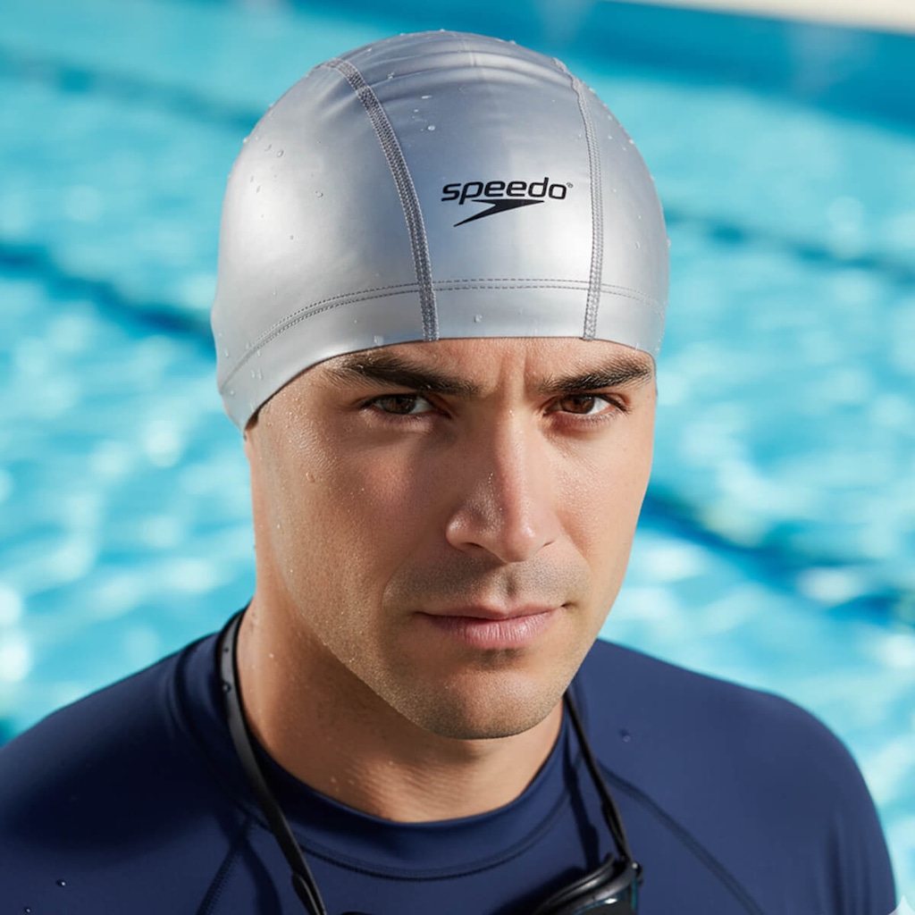Imagem 2 do produto Touca de Natação em Tecido Speedo Confort Cap Adulto