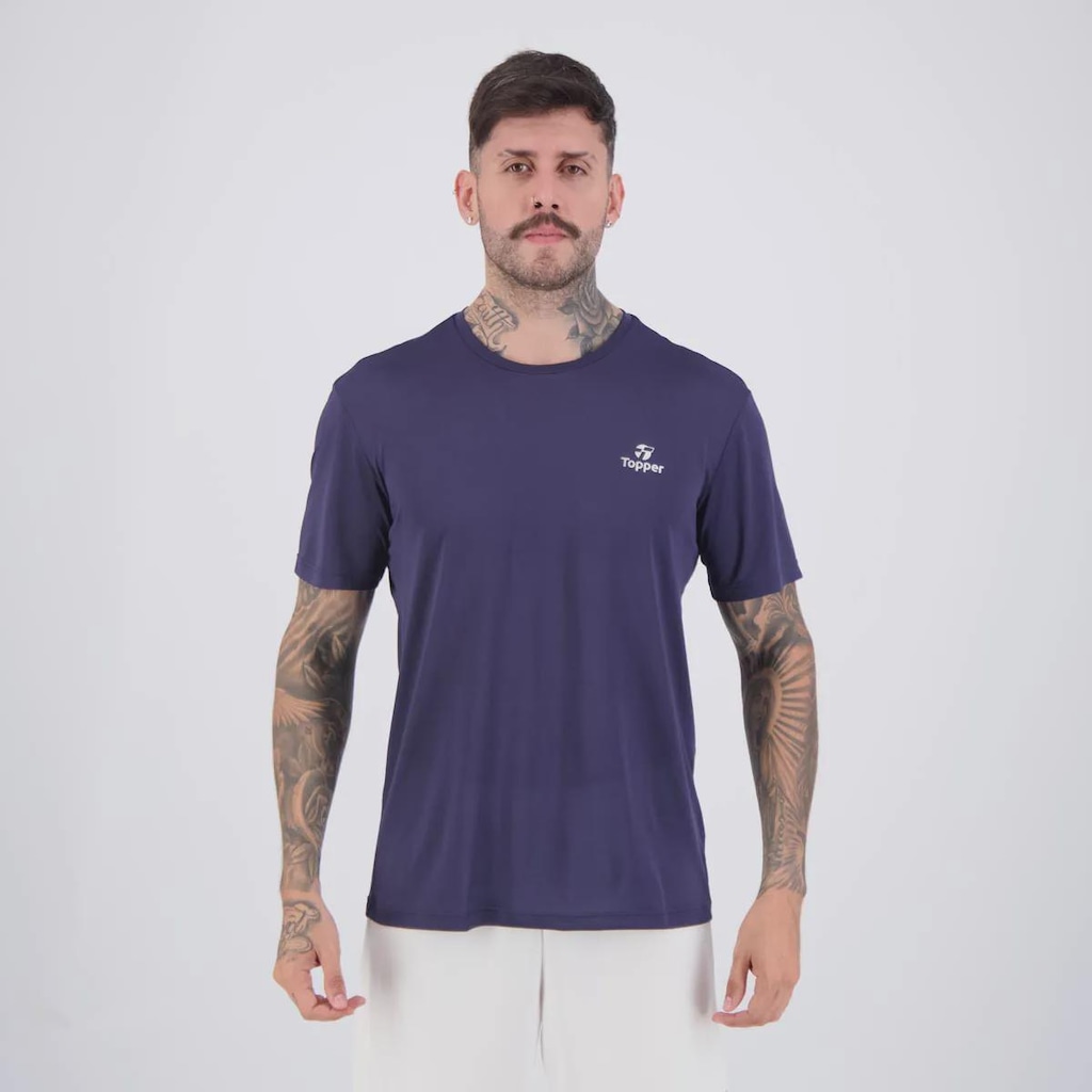 Imagem 5 do produto Kit 2 Camisetas Topper Spirit Masculinas