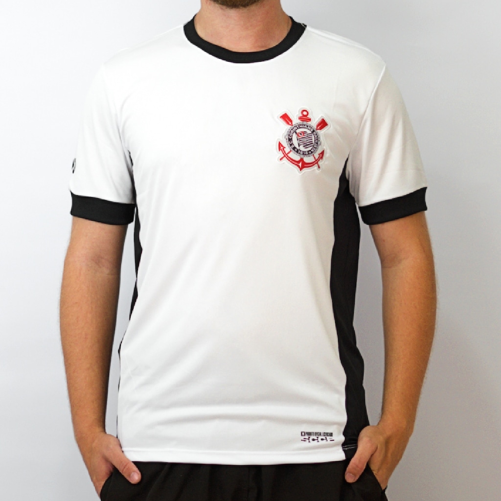 Imagem 2 do produto Camisa Do Corinthians Recortes Lateral Coimbra - Masculino