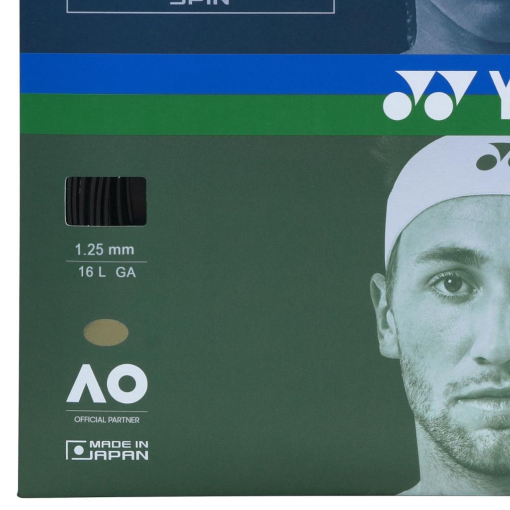 Imagem 2 do produto Corda Yonex PolyTour Spin 16L 1.25mm - Set Individual
