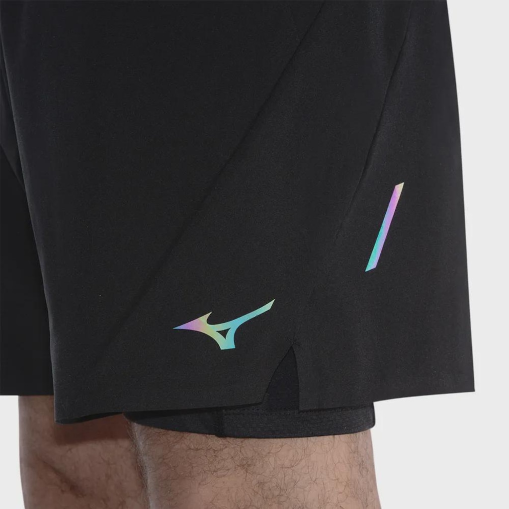 Imagem 4 do produto Short Mizuno 2x1 High 3/7 Masculino
