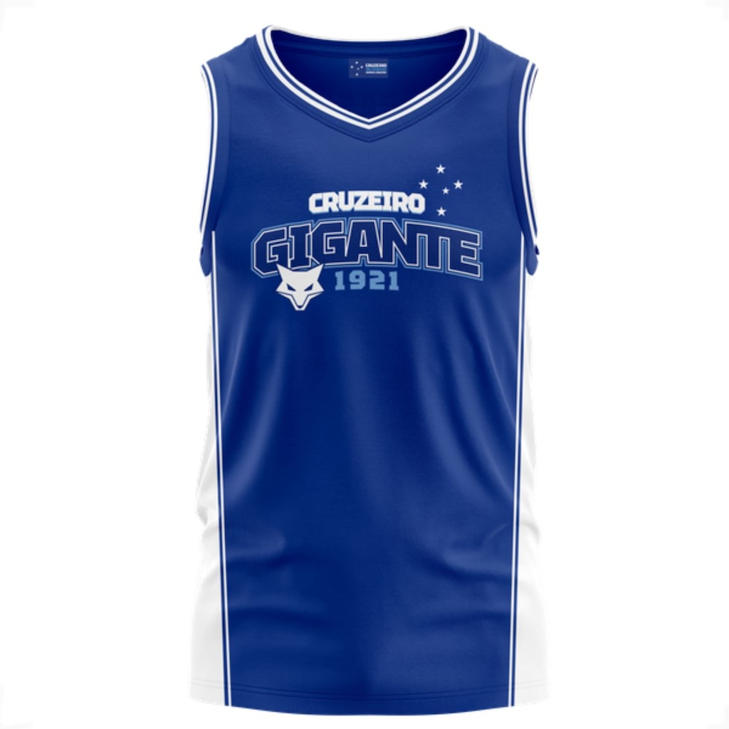 Imagem 2 do produto Regata Surf Center Basquete Cruzeiro Oficial Fúria Masculina