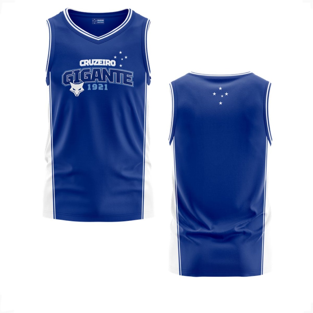 Imagem 4 do produto Regata Surf Center Basquete Cruzeiro Oficial Fúria Masculina