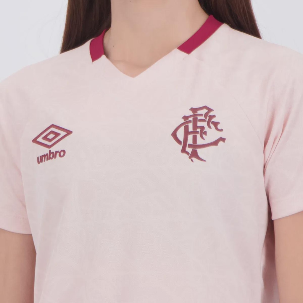 Imagem 5 do produto Camisa do Fluminense Outubro Rosa 2025 Umbro Feminina