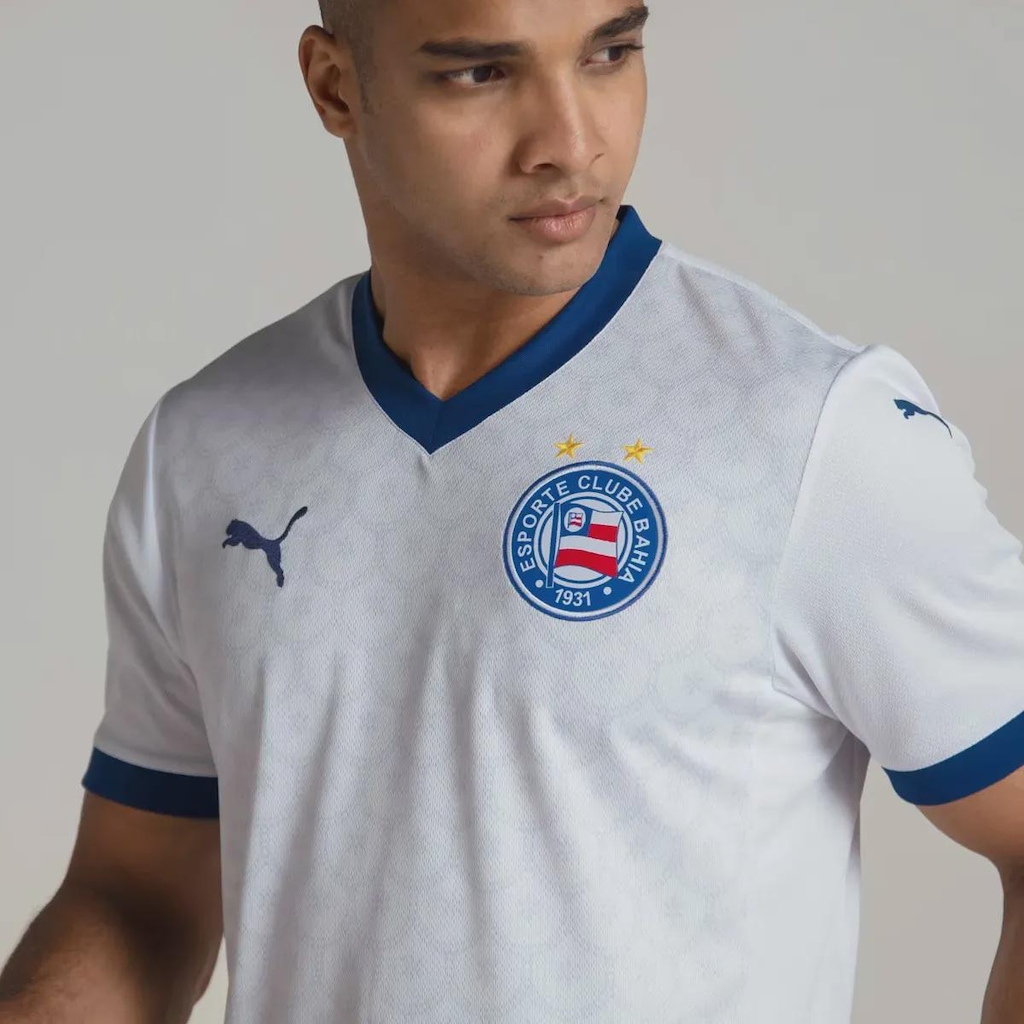 Imagem 3 do produto Camisa do Bahia I 25/26 8 Cauly Puma Masculina
