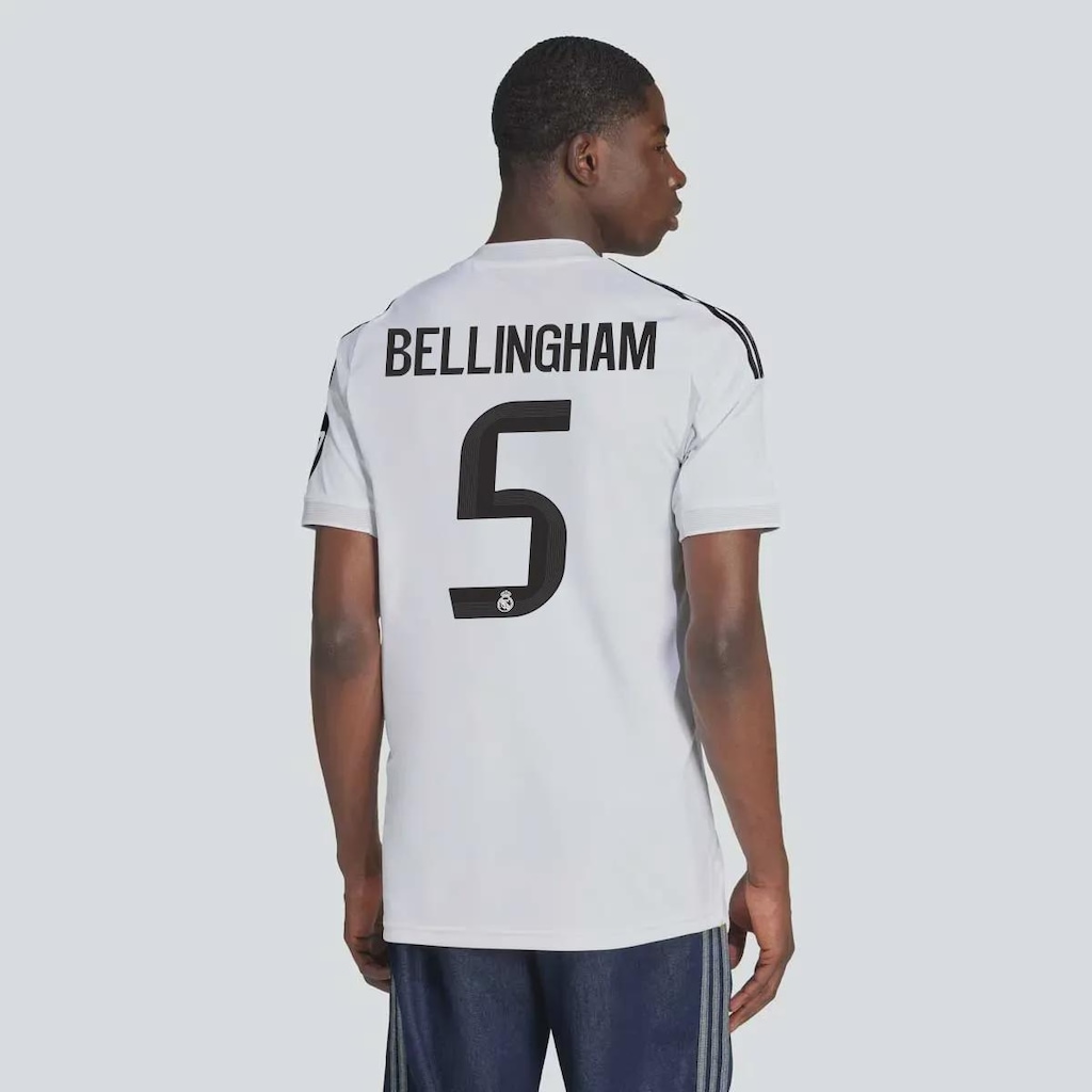 Imagem 4 do produto Camisa Real Madrid CF Home 25/265 Bellingham adidas Masculina