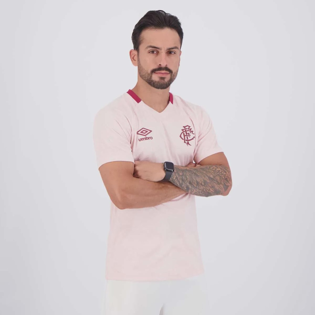 Imagem 2 do produto Camisa do Fluminense Outubro Rosa 2025 Umbro Masculina