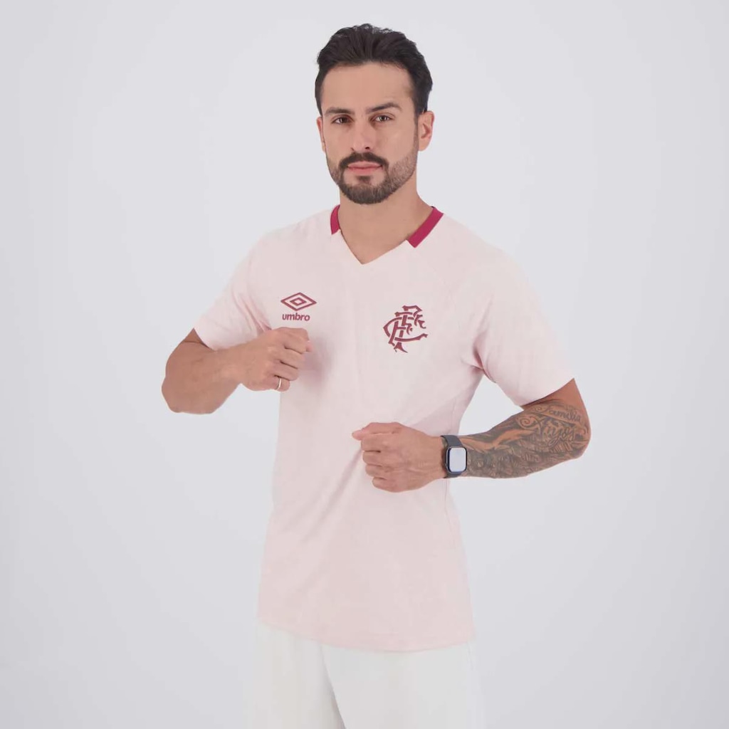 Imagem 3 do produto Camisa do Fluminense Outubro Rosa 2025 Umbro Masculina