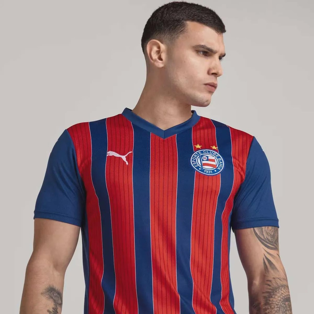 Imagem 3 do produto Camisa do Bahia II 25/26 8 Cauly Puma Masculina